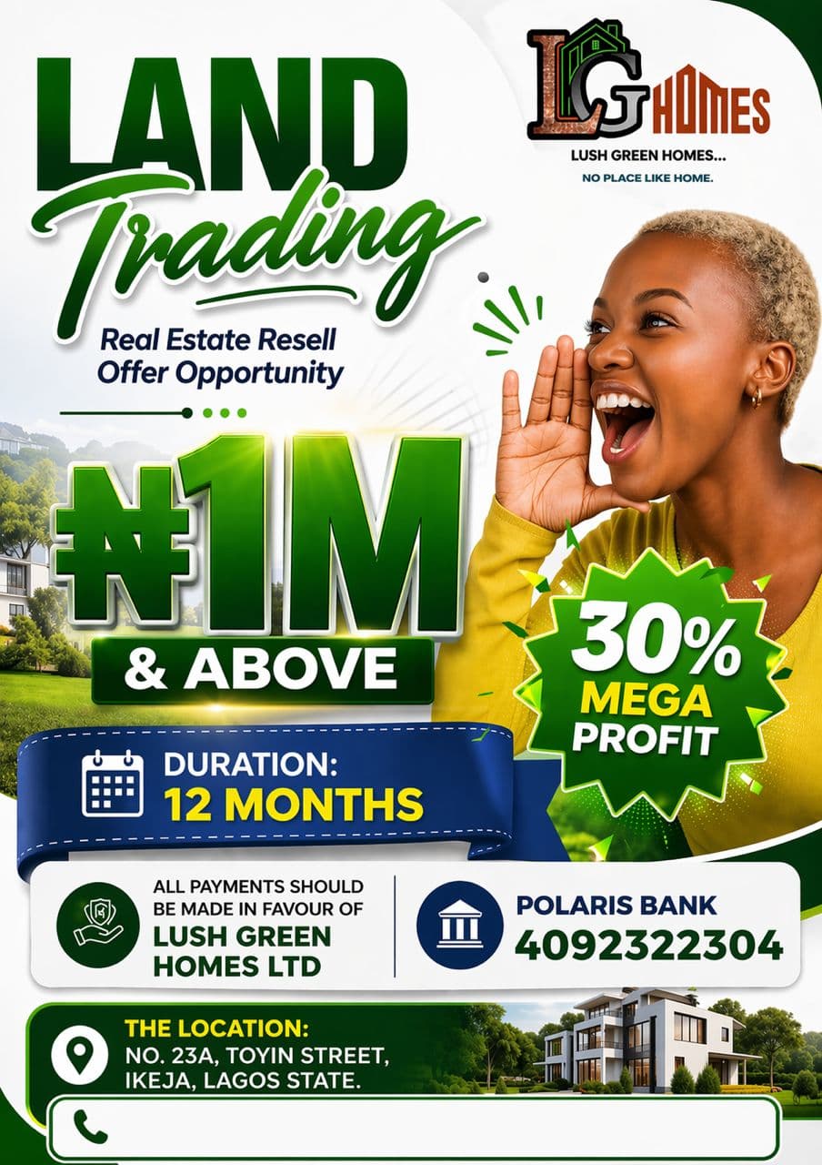 LG Homes Land Trading Program flyer