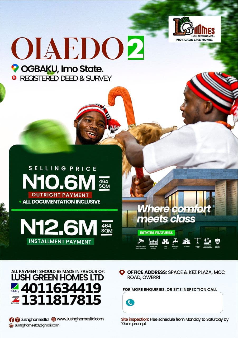 Olaedo Umuagwo property flyer